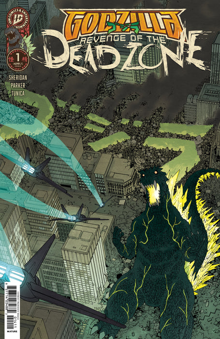 Godzilla: Revenge of the Deadzone [Kai-Sei Era] #1 Variant D (Morazzo IDW Goes Dark Variant)