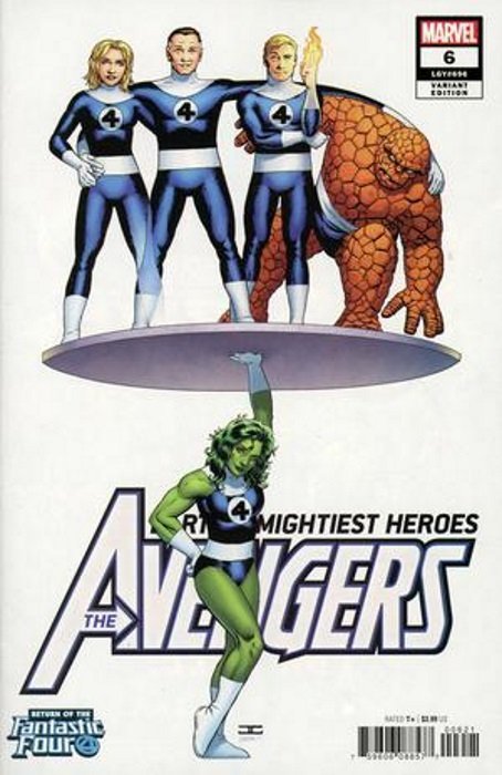 Avengers (2018) #6 (Cassaday Return Of Fantastic Four Var)
