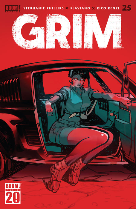 Grim #25 Cover B Variant (Dressed, Rivas)