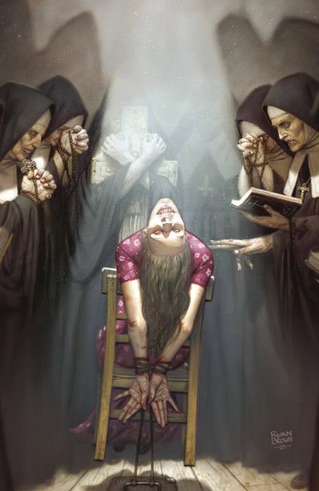 Hello Darkness #16 Cover C Variant (Full Art, Brown)