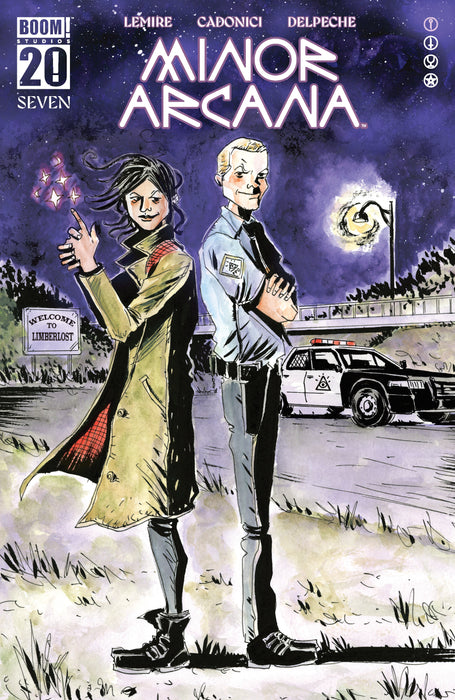 Minor Arcana #7 Cover A Main (Dressed, Lemire)