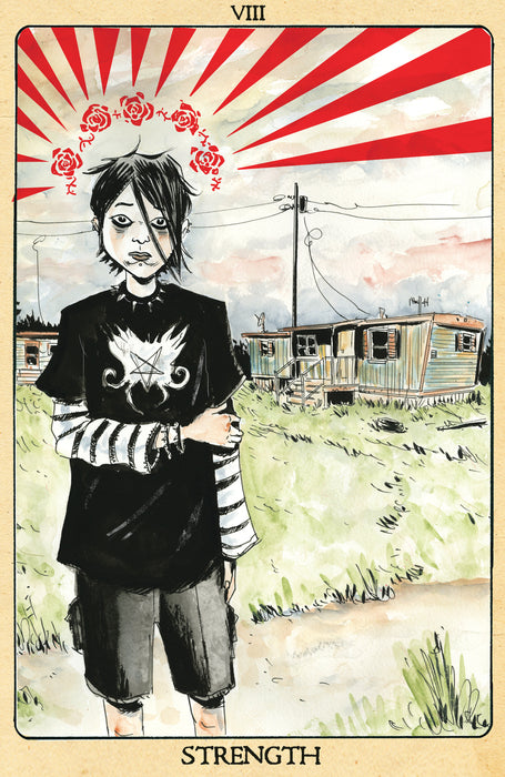 Minor Arcana #8 Cover D 1:10 INCV Tarot Card Variant (Full Art, Lemire)