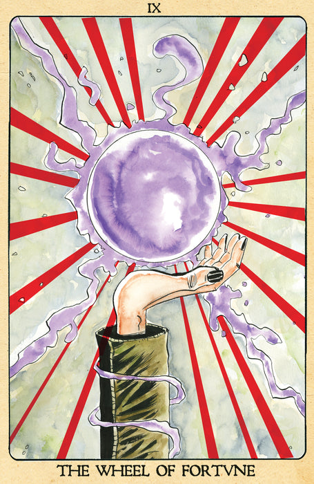 Minor Arcana #9 Cover D 1:10 INCV Tarot Card Variant (Full Art, Lemire)