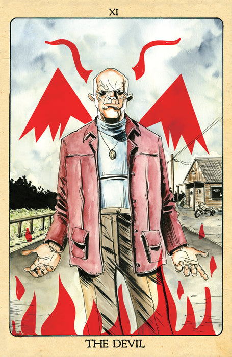 Minor Arcana #11 Cover C 1:10 INCV Tarot Card Variant (Full Art, Lemire)