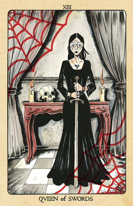 Minor Arcana #13 Cover C 1:10 INCV Tarot Card Variant (Full Art, Lemire)