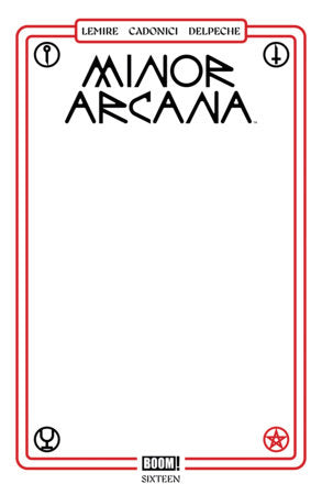 Minor Arcana #16 Cover C Blank Sketch Variant (Dressed, Sketch)