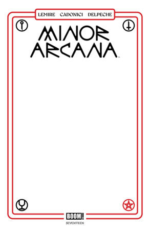 Minor Arcana #17 Cover C Blank Sketch Variant