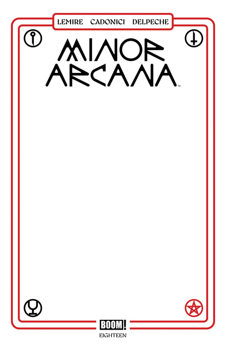 Minor Arcana #18 C Blank Sketch Variant