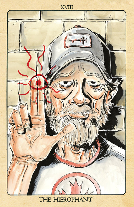 Minor Arcana #18 D 1:10 INCV Tarot Variant (Dressed, Lemire)