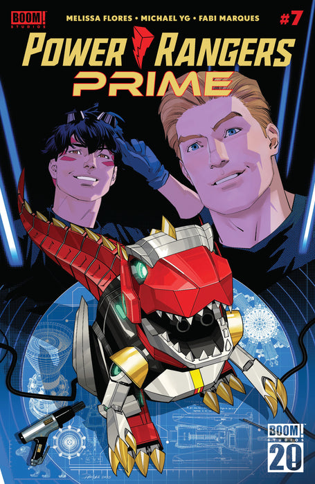 Power Rangers Prime #7 Cover A Main (Dressed, Mora)