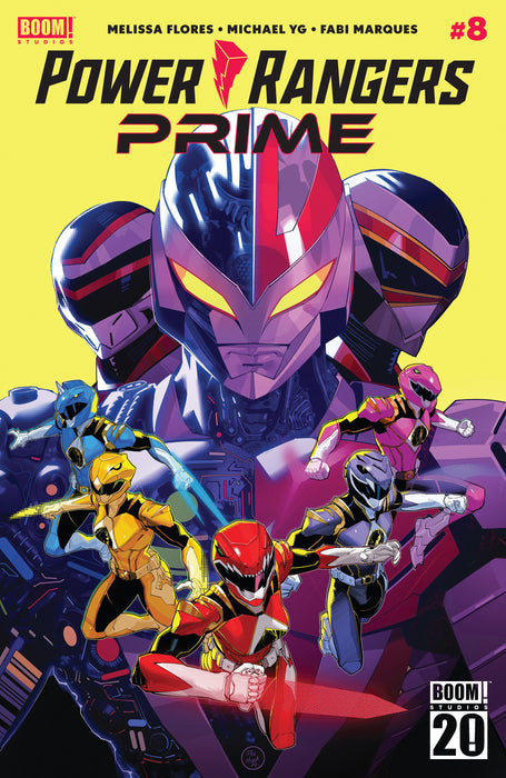 Power Rangers Prime #8 Cover A Main (Dressed, Mora)