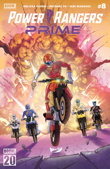 Power Rangers Prime #8 Cover B Variant (Dressed, Griffin)