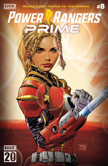 Power Rangers Prime #8 Cover C BOOM 20th Anniversary Variant (Dressed, Panosian)