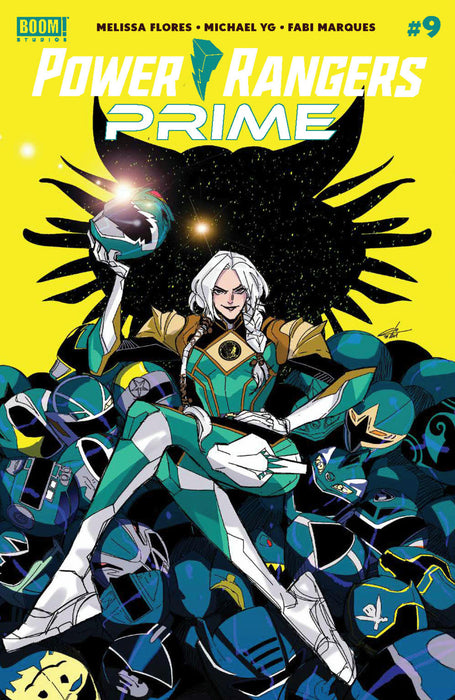 Power Rangers Prime #9 Cover H FOC Reveal Variant (Dressed, Carlini)
