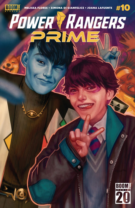 Power Rangers Prime #10 Cover C BOOM 20th Anniversary Variant (Dressed, Puebla)