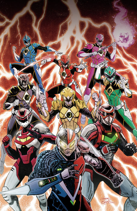Power Rangers Prime #12 Cover E 1:15 INCV (Full Art, Smith)