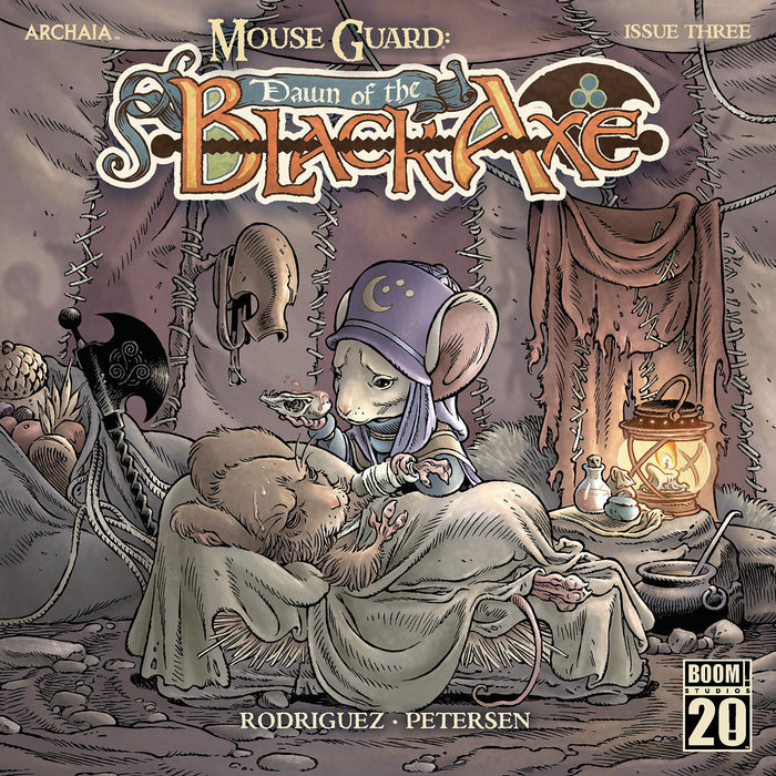 Mouse Guard: Dawn of the Black Axe #3 Cover A Main (Dressed, Rodríguez)
