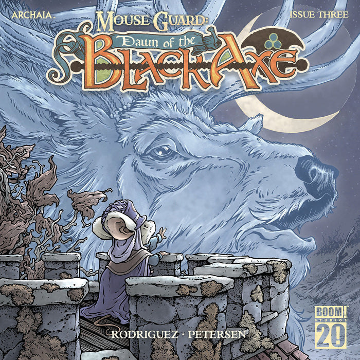 Mouse Guard: Dawn of the Black Axe #3 Cover B Variant (Dressed, Petersen)