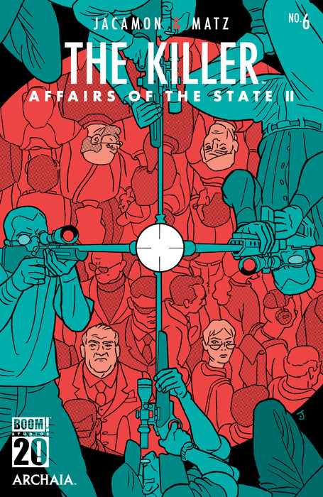 The Killer: Affairs of the State II #6 Cover B Variant (Dressed, Pulido)