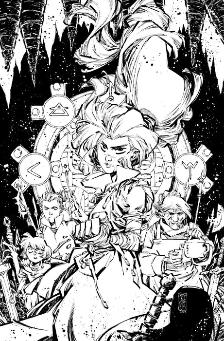 The Last Witch: Blood & Betrayal #1 Cover C 1:10 INCV (Full Art, Corona)