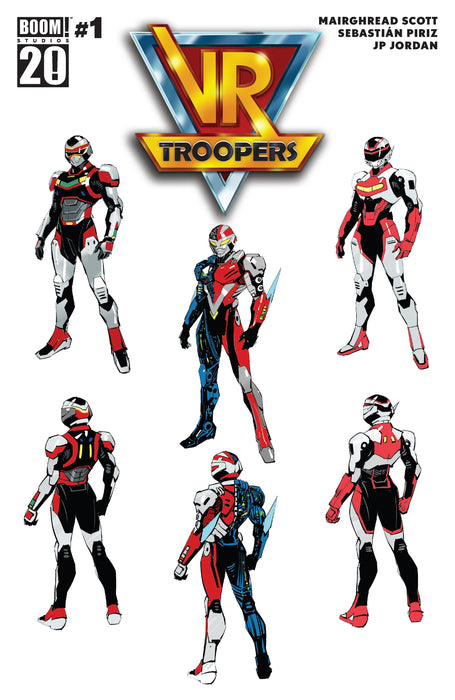 VR Troopers #1 Cover ZB 2nd Printing (Dressed, Mora)
