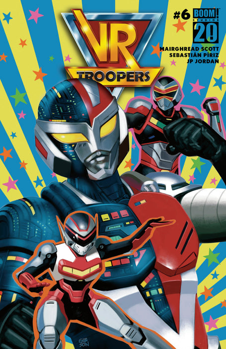 VR Troopers #6 Cover G FOC Reveal Variant (Dressed, Gibson)
