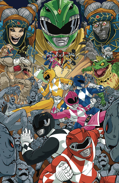 Mighty Morphin Power Rangers: Rita's Rewind #1 Cover E 1:15 INCV (Full Art, Lawrence)