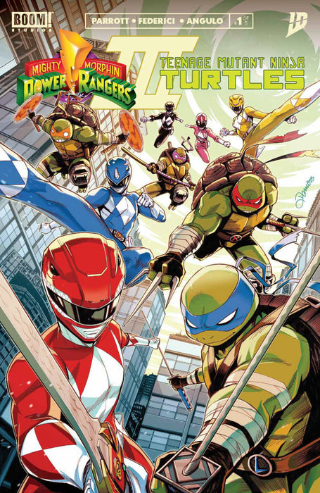 Mighty Morphin Power Rangers/ Teenage Mutant Ninja Turtles III #1 Cover A Main (Dressed, Zonno)