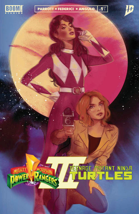 Mighty Morphin Power Rangers/ Teenage Mutant Ninja Turtles III #1 Cover C BOOM 20th Anniversary Variant (Dressed, Lotay)