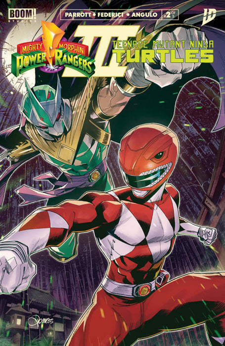Mighty Morphin Power Rangers/Teenage Mutant Ninja Turtles III #2 Cover A Main (Dressed, Zonno)