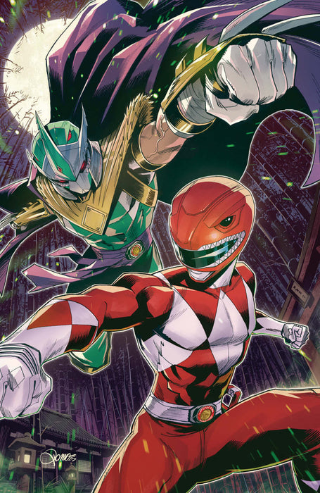 Mighty Morphin Power Rangers/Teenage Mutant Ninja Turtles III #2 Cover D Variant (Full Art, Foil, Zonno)
