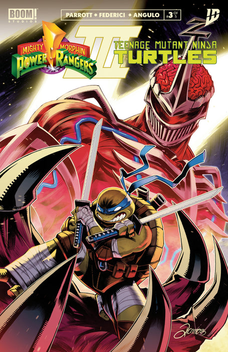 Mighty Morphin Power Rangers/Teenage Mutant Ninja Turtles III #3 Cover A Main (Dressed, Zonno)