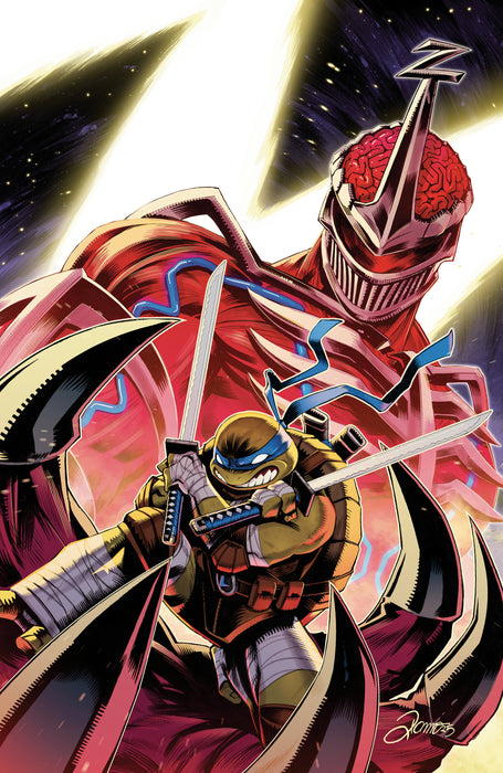 Mighty Morphin Power Rangers/Teenage Mutant Ninja Turtles III #3 Cover D Variant (Full Art, Foil, Zonno)