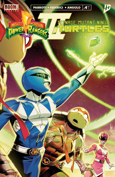 Mighty Morphin Power Rangers/Teenage Mutant Ninja Turtles III #4 Cover A Main (Dressed, Zonno)