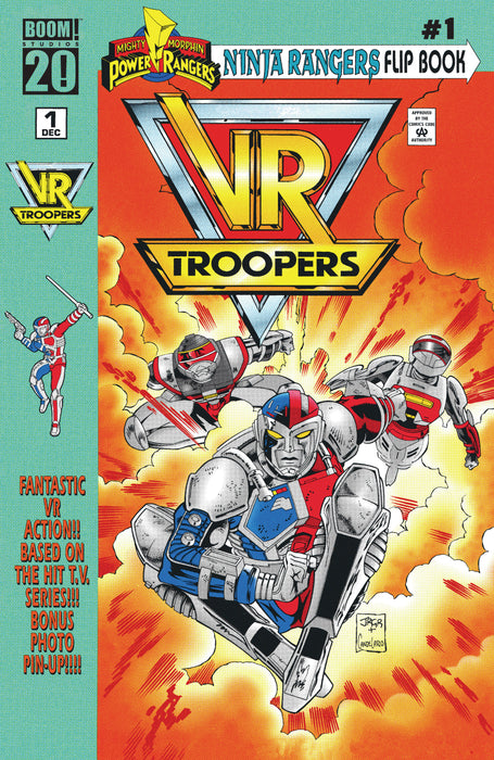 VR Troopers/Power Rangers Flipbook Facsimile Edition #1 Cover A Main (Dressed, Smith & Ross)