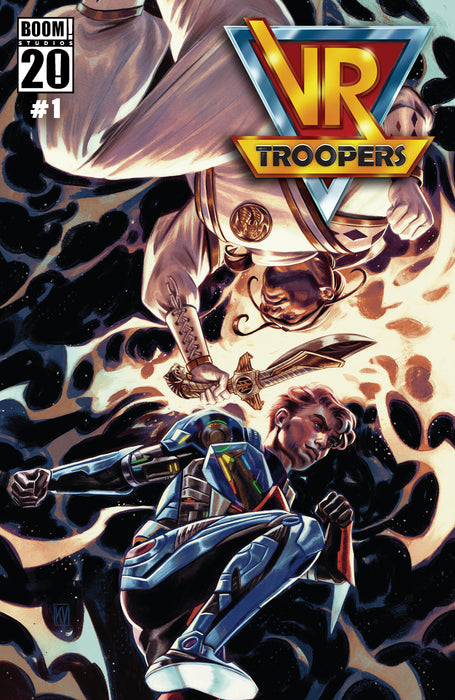VR Troopers/Power Rangers Flipbook Facsimile Edition #1 Cover B 1:5 INCV (Dressed, Valerio)