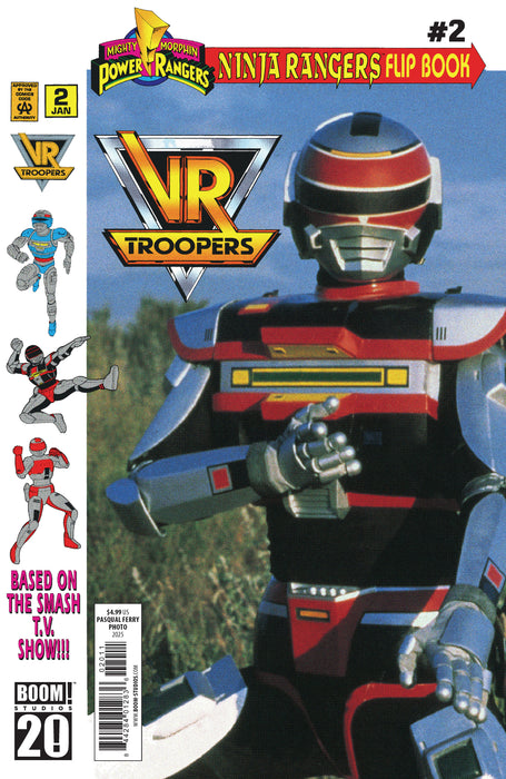 VR Troopers/Power Rangers Flipbook Facsimile Edition #2 Cover A Main (Dressed, Ferry/Photo)