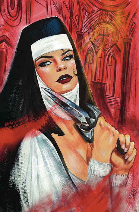 Marian Heretic #1 Cover F 1:25 INCV (Full Art, Vilchez)