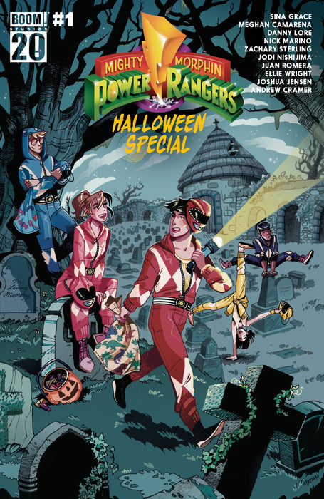 Mighty Morphin Power Rangers Halloween Special #1 Cover B Variant (Dressed, Goux)
