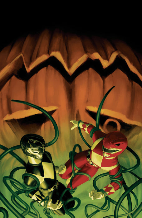 Mighty Morphin Power Rangers Halloween Special #1 Cover C Variant (Full Art, Foil, Mercado)
