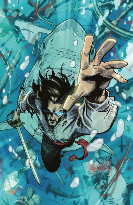 BRZRKR: The Bleeding Tide #1 Cover J 1:50 INCV Variant (Full Art, Foil, Randolph)