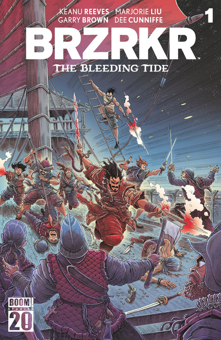 BRZRKR: The Bleeding Tide #1 Cover K FOC Reveal Variant (Dressed, Stokoe)