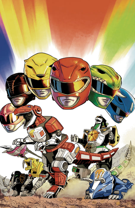 Mighty Morphin Power Rangers: Zord Quest #1 Cover E 1:15 INCV (Full Art, Von Gorman)