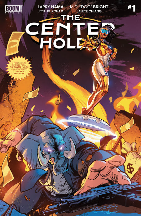 The Center Holds #1 Cover B Variant (Dressed, Randolph)