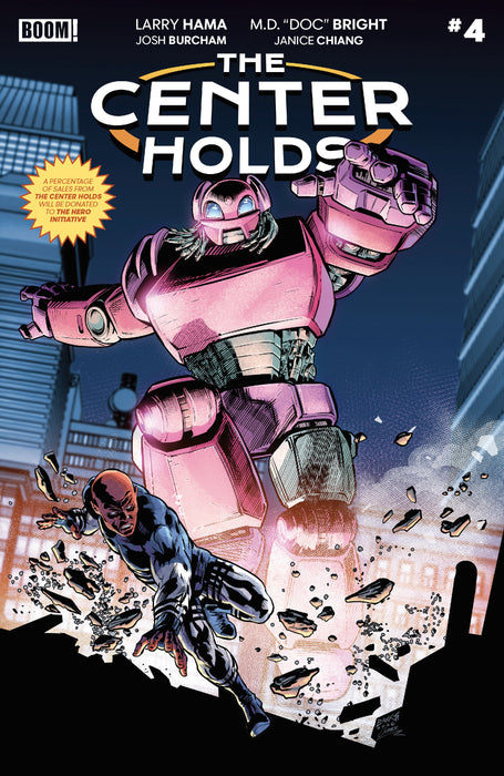 The Center Holds #4 Cover B Variant (Dressed, Banks)