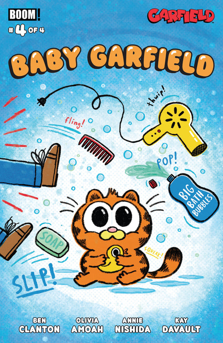 Baby Garfield #4 Cover B Variant (Dressed, Clanton)