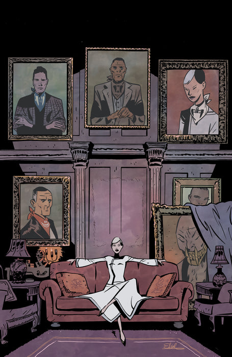 Fall of the House of Slaughter #1 Cover C Variant (Full Art, Charretier)