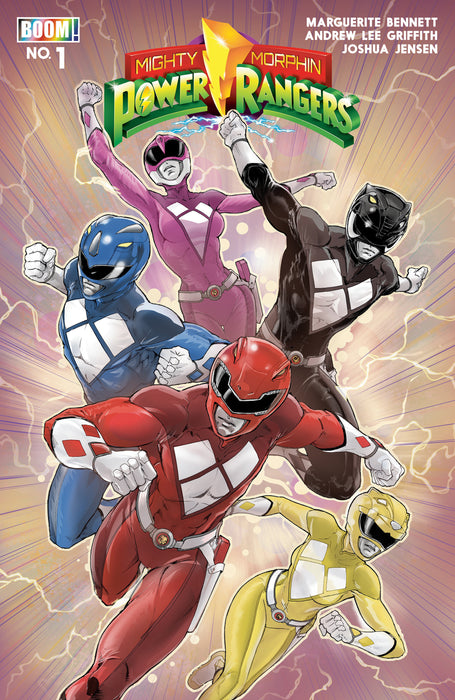 Mighty Morphin Power Rangers (2026) #1 Cover B Variant (Dressed, Griffith)