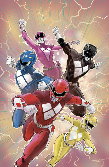 Mighty Morphin Power Rangers (2026) #1 Cover F 1:10 INCV Foil Variant (Full Art, Foil, Griffith)
