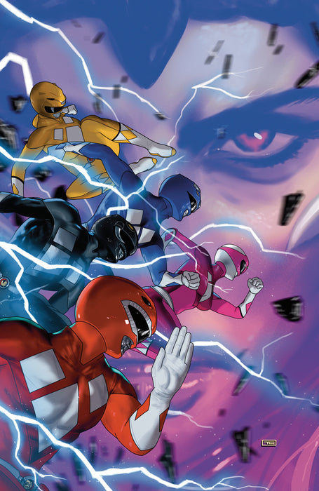 Mighty Morphin Power Rangers (2026) #1 Cover G 1:20 INCV Variant (Full Art, Clarke)
